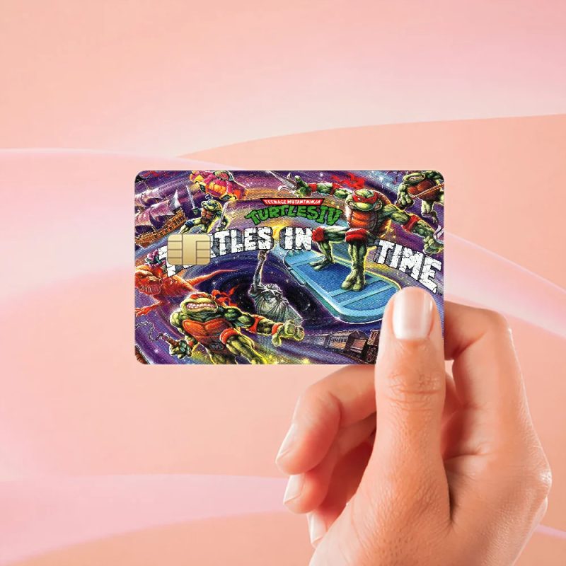 Autocollant Carte Bancaire Tortue Ninja - 4 Designs TMNT – Image 2
