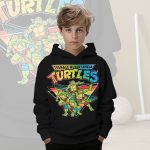 Sweat Déguisement Tortue Ninja – Parfait pour Cosplay ou Quotidien