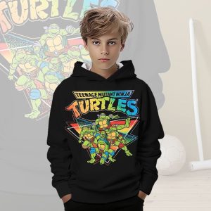 Sweat Déguisement Tortue Ninja – Parfait pour Cosplay ou Quotidien