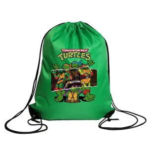 Sac à Dos 43x34 cm - Motifs TMNT et Bretelles Confortables
