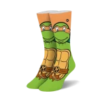 Chaussettes Tortue Ninja Michelangelo - Confort et Style pour Fans