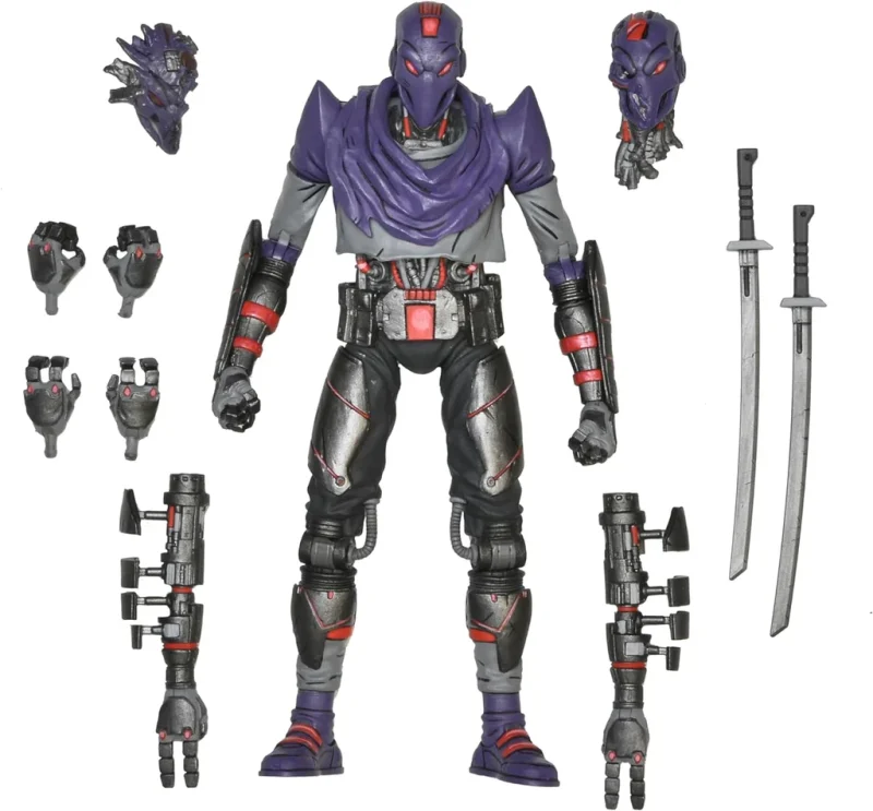 Figurine FootBot Tortue Ninja - Ultimate 18cm Le Dernier Ronin – Image 3