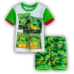 Ninja Turtles Kids Pajama Set TMNT Cotton Long Sleeve