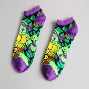 Chaussettes Tortue Ninja Donatello Violet