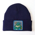 Bonnet Raphael Tortue Ninja Noir - Style Geek et Urbaine