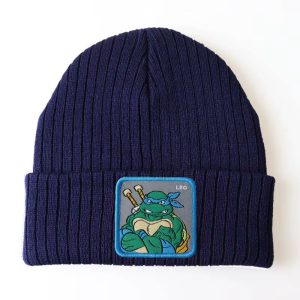 Bonnet Raphael Tortue Ninja Noir - Style Geek et Urbaine