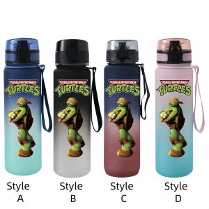 Gourde TMNT Enfant – Motifs Cultes et Sans BPA