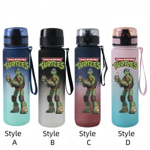 Gourde d'Hydratation TMNT – Parfaite pour Aventures en Plein Air