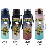 Bouteille d'Eau Tortue Ninja Enfant – Style Geek & Sécurité Sanitaire