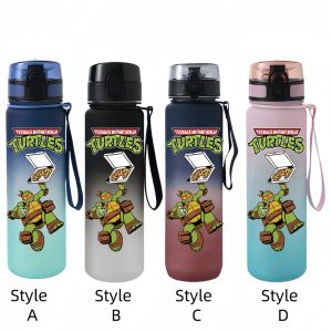 Bouteille d'Eau Tortue Ninja Enfant – Style Geek & Sécurité Sanitaire