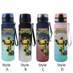 Gourde TMNT Enfant – Design Anti-Fuite et Couleurs Dynamiques