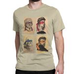T-shirt Ninja Turtles à l’École des Grands Maîtres Beige - Humour & Polyvalence