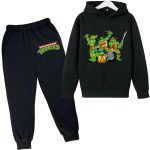 Costume Enfant Tortues Ninja – Design Détaillé et Tissu Résistant aux Lavages