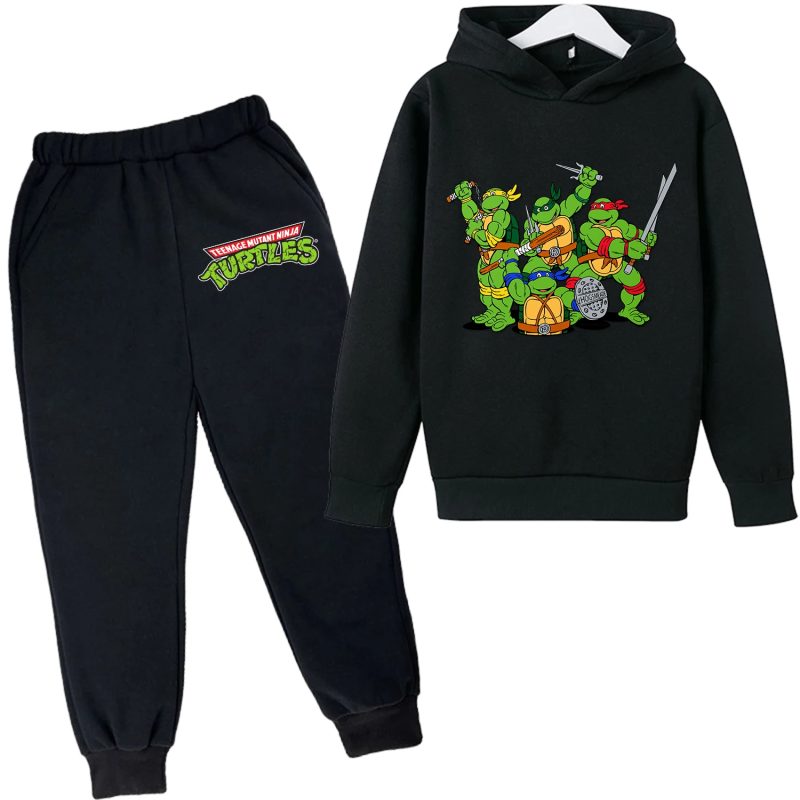 Costume Enfant Tortues Ninja – Design Détaillé et Tissu Résistant aux Lavages