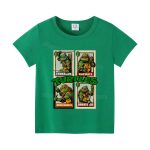 T-shirt d’Été Tortue Ninja Enfant - Confort et Style pour Petits Fans