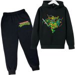 Tenue Complète Tortue Ninja – Cadeau Incontournable pour Enfants Passionnés