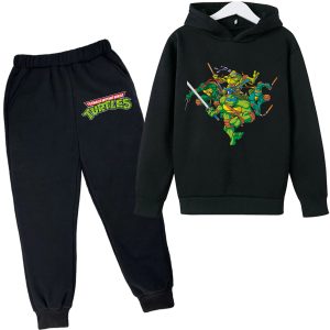 Tenue Complète Tortue Ninja – Cadeau Incontournable pour Enfants Passionnés
