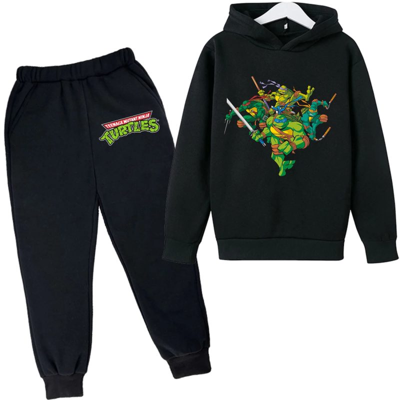 Tenue Complète Tortue Ninja – Cadeau Incontournable pour Enfants Passionnés