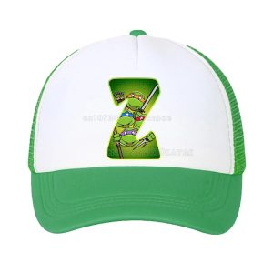 Casquette TMNT Vert Lettre Z