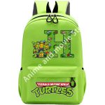 Cartable Tortue Ninja Lettre H Vert TMNT - Fonctionnalité et Style pour l'École