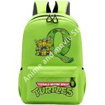 Cartable Tortue Ninja Lettre Q Vert TMNT - Fonctionnalité et Style pour l'École