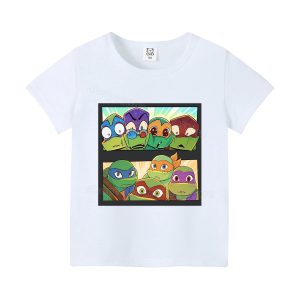T-shirt Tortue Ninja Enfant – Style TMNT Frais