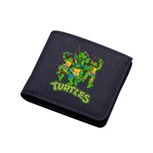 Porte-monnaie Noir – Inspiration Tortues Ninja