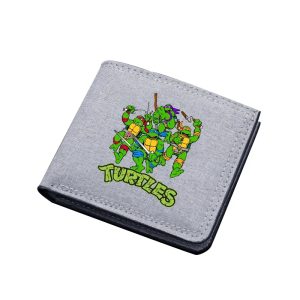 Portefeuille Minimaliste TMNT – Idéal Quotidien