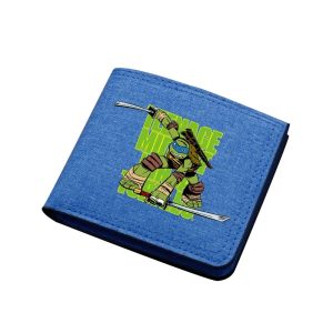 Cadeau TMNT – Porte-monnaie Bleu Fonctionnel