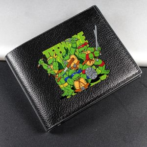 Accessoire Geek Élégant Tortue Ninja - Cuir Résistant