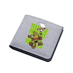 Porte-monnaie Gris – Inspiration Tortues Ninja