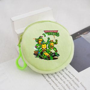 Portefeuille Minimaliste Vert – Inspiration Tortues Ninja