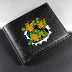 Porte-Monnaie Noir Tortue Ninja - Cuir PU