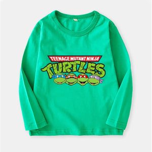 Sweat-shirt Enfant Tortues Ninja – Confort et Motifs Héroïques