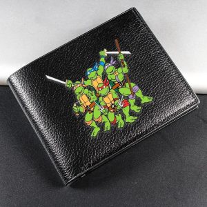 Portefeuille Noir Leonardo - Design Discret
