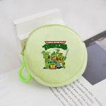 Porte-monnaie Coton Écoresponsable – Style TMNT en Vert