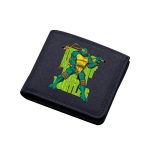 Portefeuille Geek TMNT – Design Noir Élégant