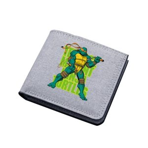 Porte-monnaie Tortue Ninja – Nylon Léger et Résistant