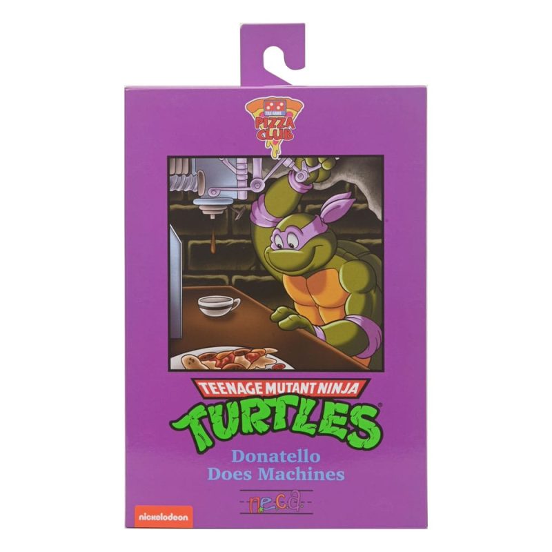 Figurine Tortue Ninja Donatello - Édition Glitch 18cm