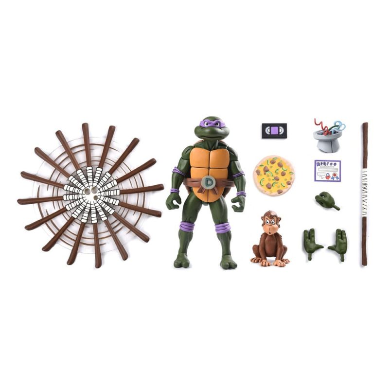 Figurine Tortue Ninja Donatello - Édition Glitch 18cm – Image 2