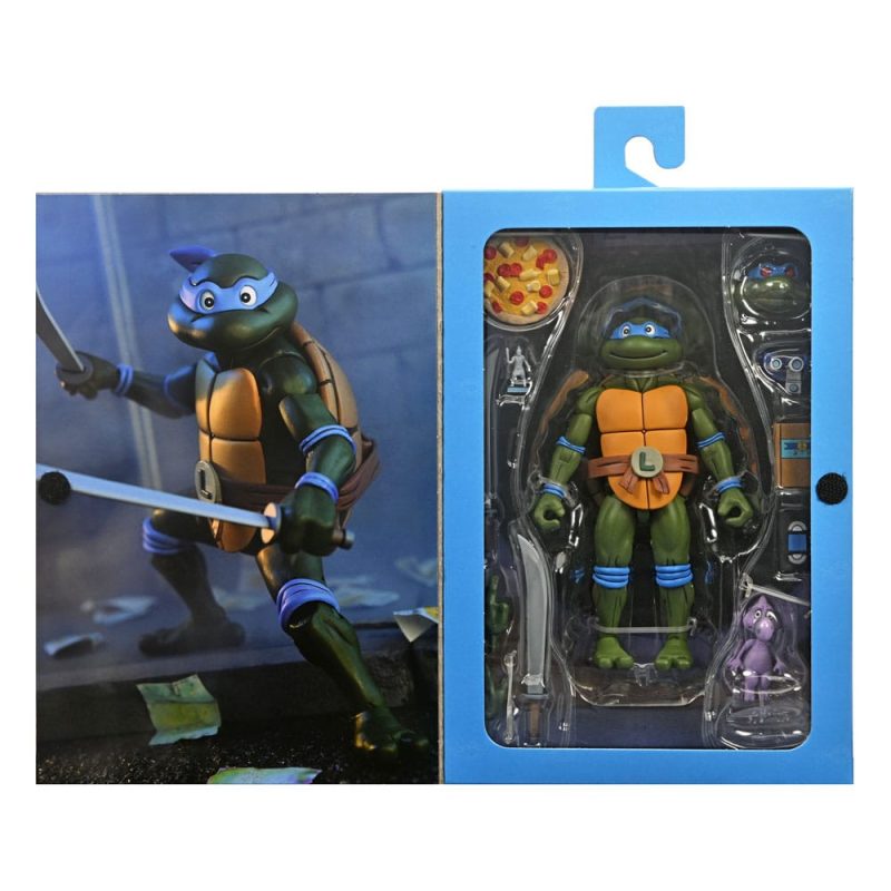 Figurine Leonardo VHS - Édition Glitch 18cm