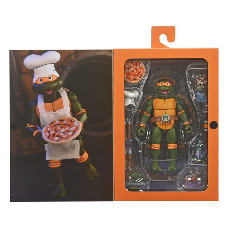 Figurine Tortues Ninja Cartoon - Figurine Ultimate Michelangelo 18 cm – Image 3