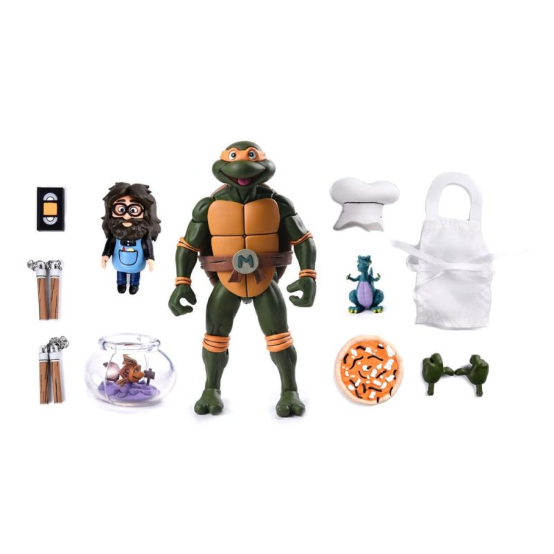 Figurine Tortues Ninja Cartoon - Figurine Ultimate Michelangelo 18 cm