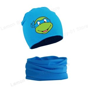 Ensemble bonnet et écharpe pour bébé Tortues Ninja 15