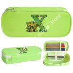 Trousse Tortue Ninja Verte pour École  – Lettre X