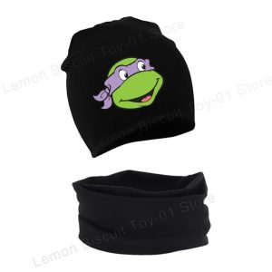 Ensemble bonnet et écharpe pour bébé Tortues Ninja 8