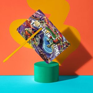 Autocollant Carte Bancaire Tortue Ninja - 4 Designs TMNT