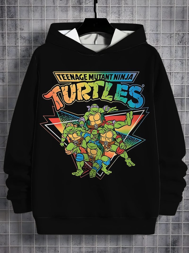 Sweat Déguisement Tortue Ninja – Parfait pour Cosplay ou Quotidien – Image 3