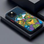 Coque Transparente Mate – Design Raphael & Leonardo