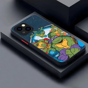 Coque Transparente Mate – Design Raphael & Leonardo
